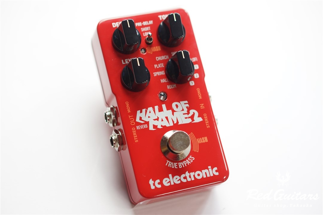 t.c. electronic HALL OF FAME 2 REVERB | Red Guitars Online Store